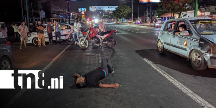 Foto: Peatón termina lesionado tras intentar cruzar carretera en Las Mercedes/TN8