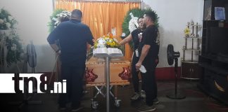 Foto: Entre dolor y consternación realizan vela de Gerónima Zambrana en Managua/TN8
