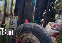 Accidente de tránsito en la carretera Jinotega – Abisinia, deja cuatro lesionados Foto: Accidente de tránsito en la carretera Jinotega - Abisinia, deja cuatro lesionados/TN8
