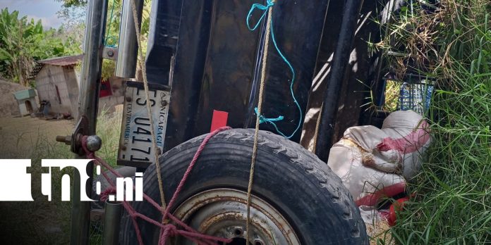 2 Foto: Accidente de tránsito en la carretera Jinotega - Abisinia, deja cuatro lesionados/TN8