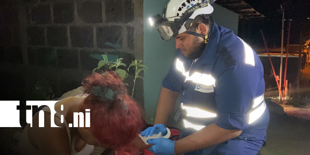 Foto: Mujer resulta gravemente herida tras ataque con arma blanca en Estelí/TN8