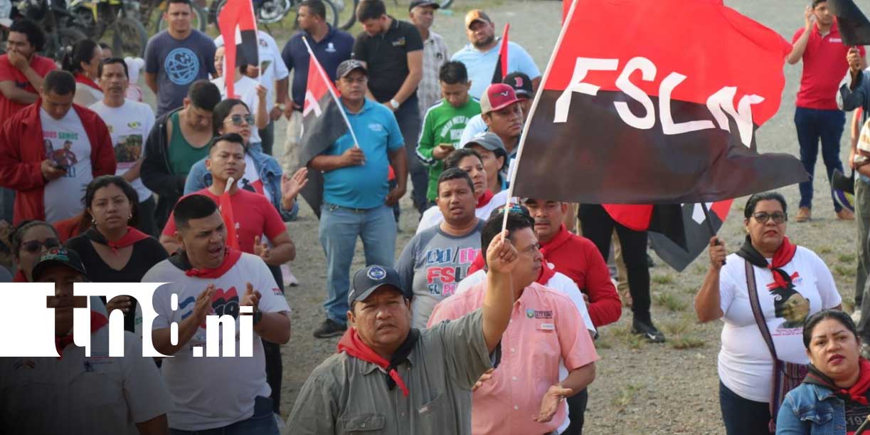 Foto: Siuna conmemora el Día de la Dignidad Nacional/TN8