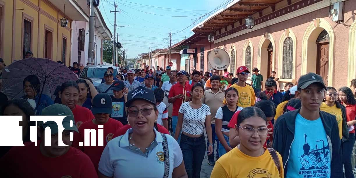 Foto: Nandaime conmemora Día de la Dignidad Nacional/TN8