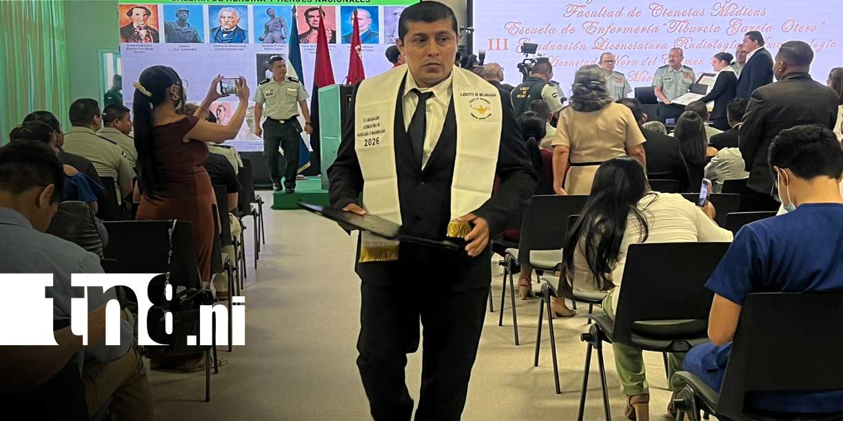 Foto: Hospital Militar gradúa radiólogos/TN8