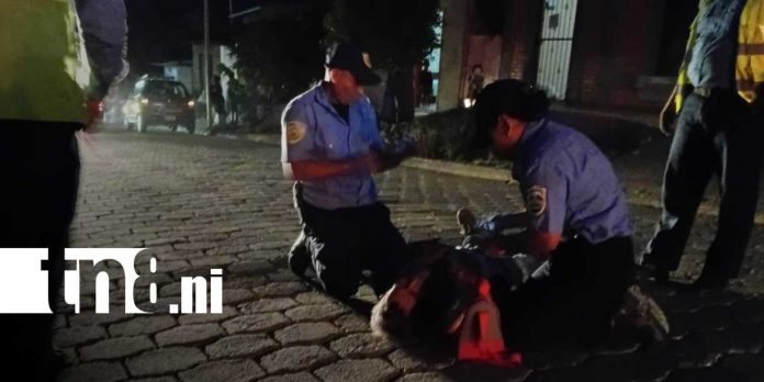 Foto: Caída: adulto mayor sufre accidente en Madriz/TN8