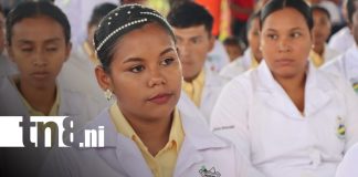 Foto: 50 jóvenes enfermeros llegan a fortalecer la salud en Prinzapolka/TN8