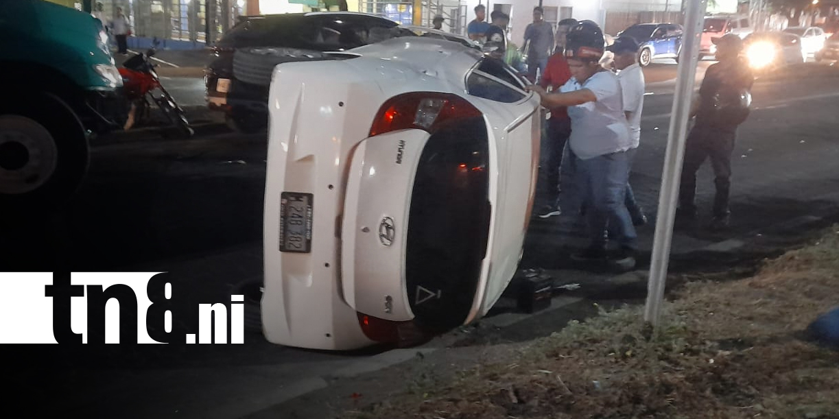 Foto: Accidente en carretera norte deja daños materiales/TN8