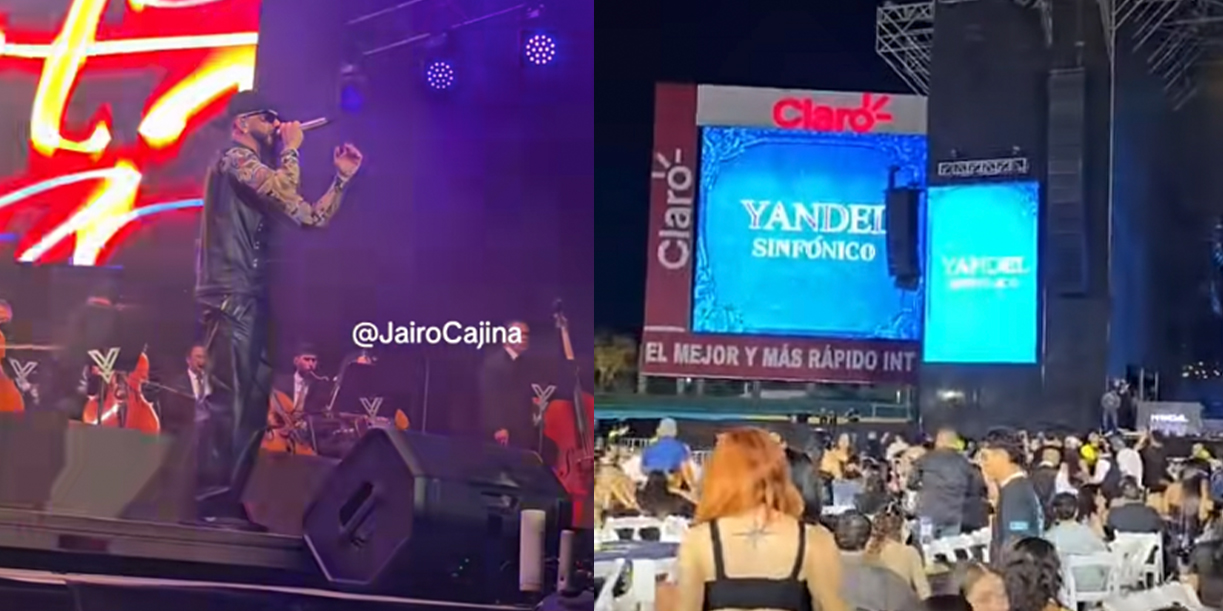 Foto: Yandel puso a temblar Managua con un espectáculo sin precedentes /Cortesía