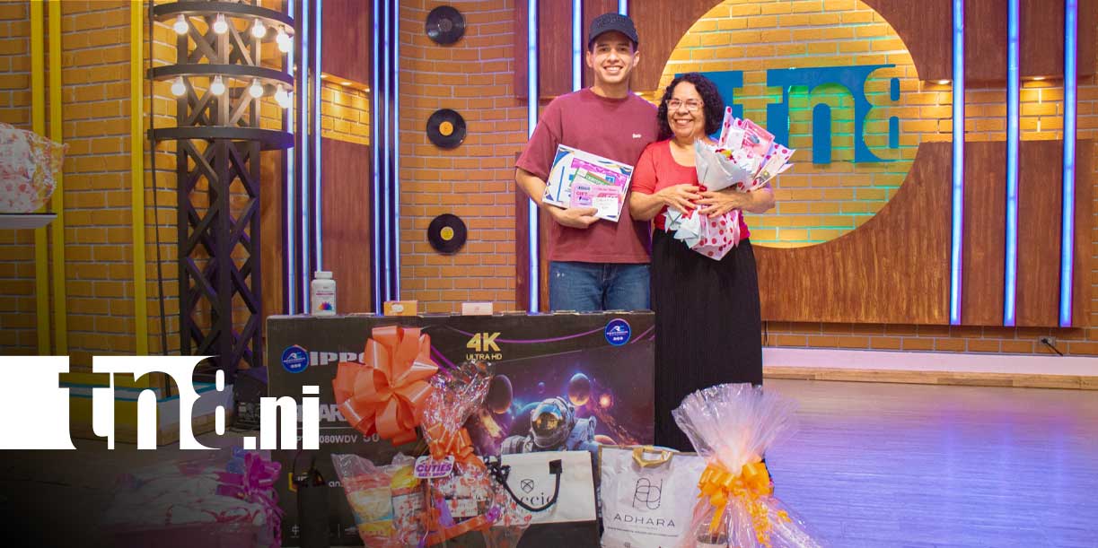 Foto:Izayama gana “La Mamá Más Mañanera”/TN8