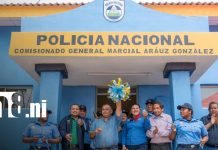 Inauguran nueva delegación “Comisionado Marcial Arauz González” en Leymus, Waspam Foto: Nueva delegación policial inaugurada en Leymus, Waspam/TN8