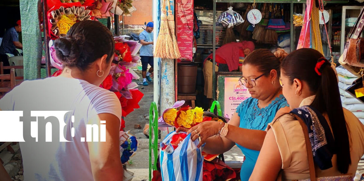 Foto: Rivas abarrotada de compradores en celebración del Día de la Madre/TN8