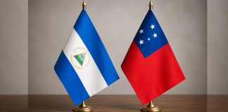 Foto: Nicaragua envía mensaje clave a Samoa por su independencia