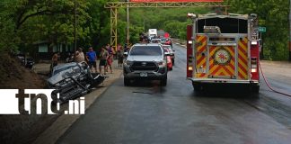 Foto: Muere uno de los lesionados tras triple colisión en Ocotal/TN8