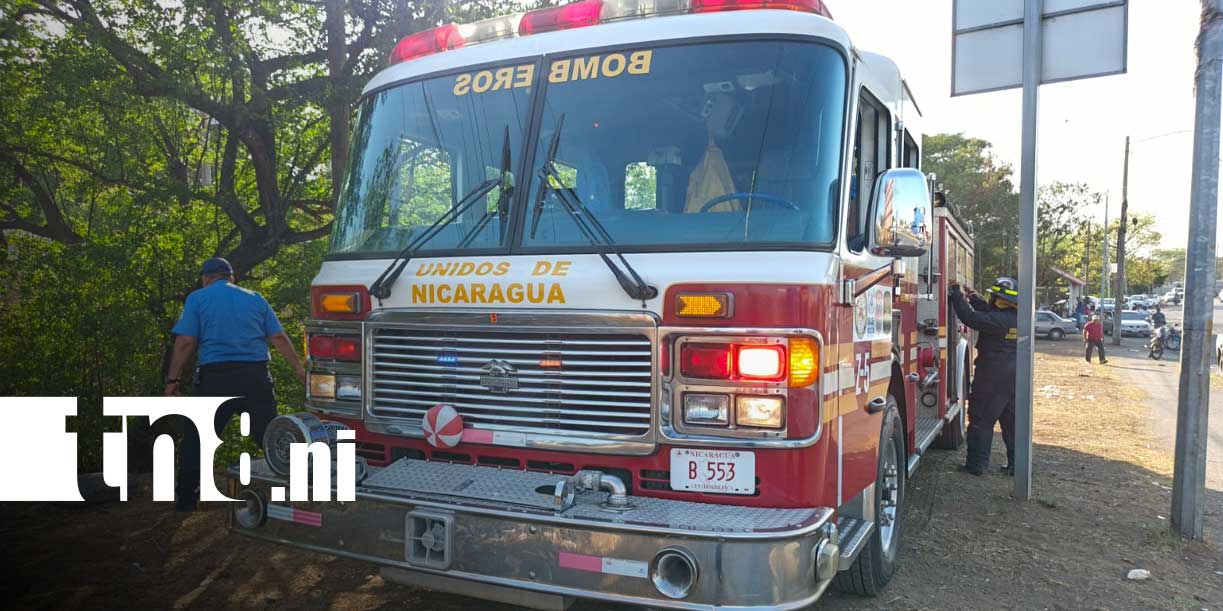 FOTO: Adulto mayor cae a cauce en Managua/TN8