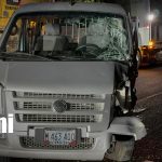 Fuerte accidente en la carretera Juigalpa – El Rama deja dos personas lesionadas Foto: Fuerte accidente en la carretera Juigalpa – El Rama deja dos personas lesionadas/TN8