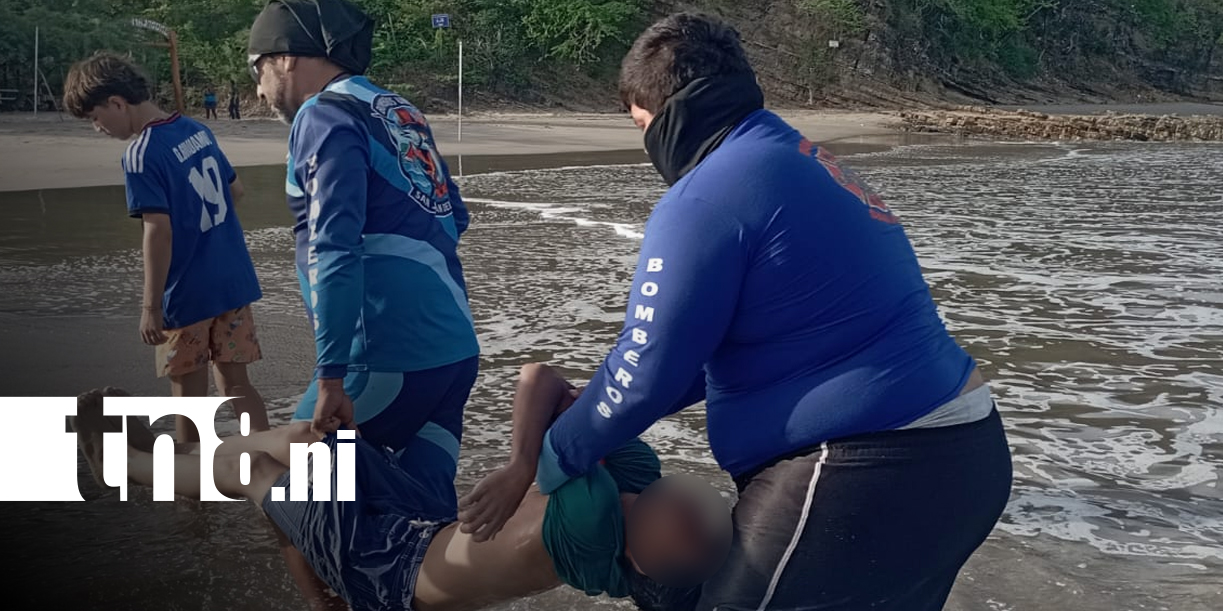 Foto: Tragedia en playa Majagual, Rivas/ TN8