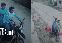 Dos niños resultan lesionados tras ser atropellados en Jalapa, Nueva Segovia (VIDEO) Foto:Dos niños lesionados tras atropello en Jalapa/ TN8