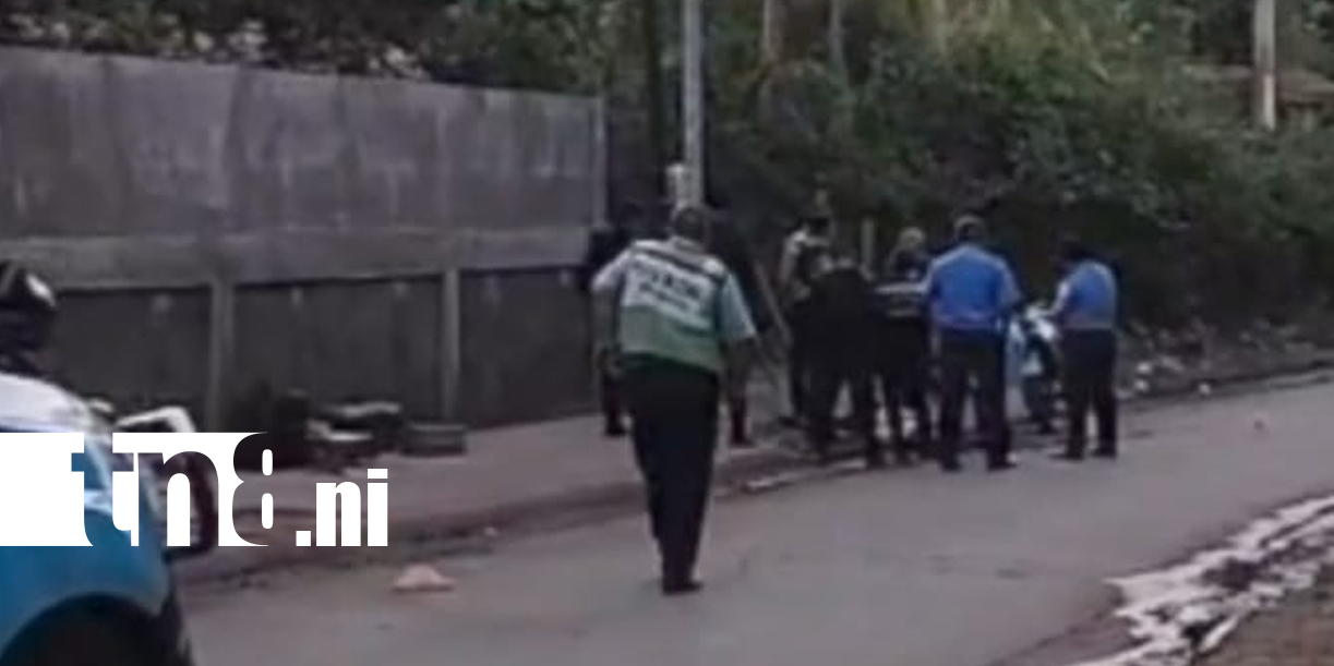 Foto: Murió tras impactar contra una cuneta en Jinotepe /TN8