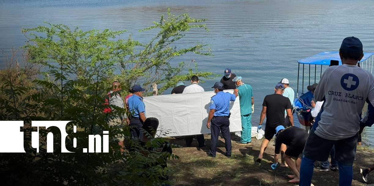 Foto: Hallan sin vida a nadador profesional en Xiloá/ TN8