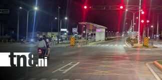 Foto: Carreras ilegales en Managua/TN8