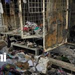 Foto: Incendio deja pérdidas totales en el Mercado Oriental/ TN8