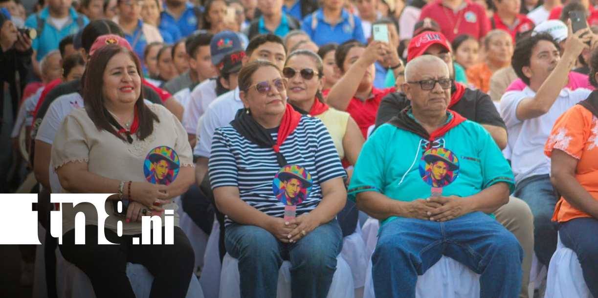 Foto: Niquinohomo inicia homenaje masivo por el natalicio de Sandino/TN8