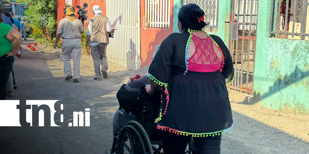 Foto: Asfalto transforma calles del Distrito Siete en Managua/TN8