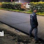 Foto: Recarpeteo avanza en importante vía de Estelí/TN8