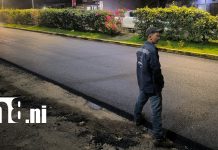 Rehabilitan Boulevard Pancasán, arteria principal de Estelí Foto: Recarpeteo avanza en importante vía de Estelí/TN8