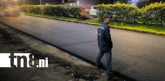 Foto: Recarpeteo avanza en importante vía de Estelí/TN8