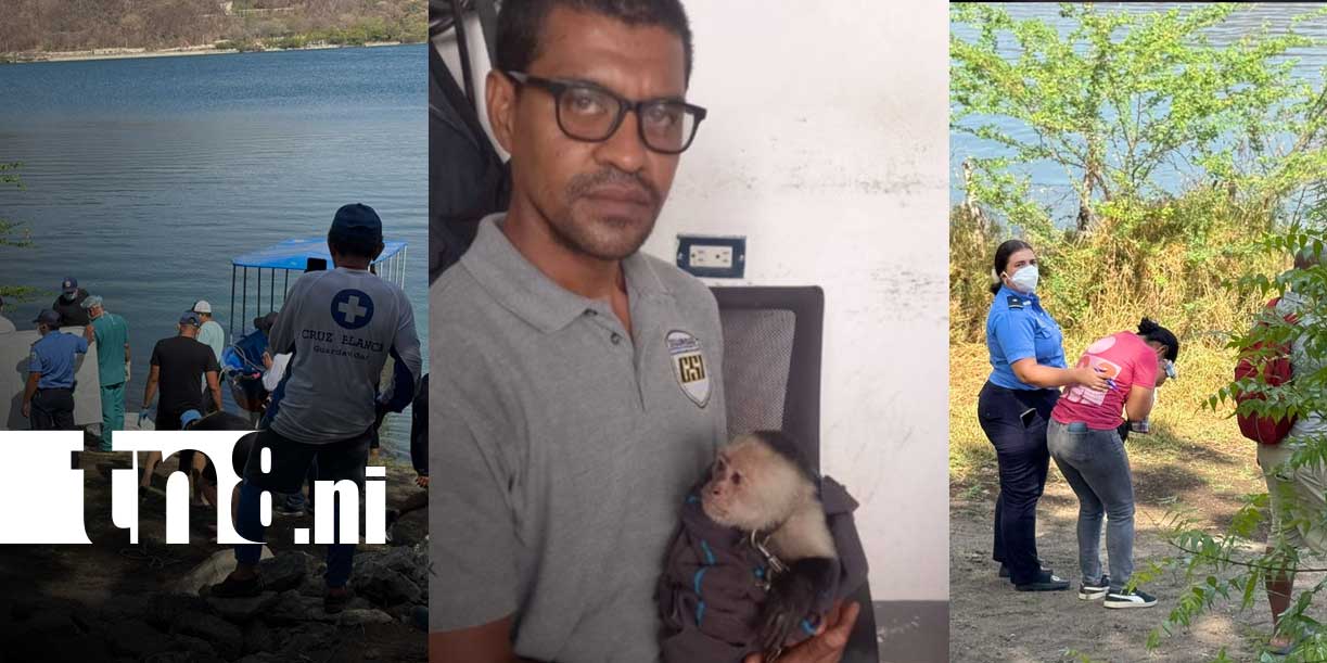 Foto: Hallan sin vida a nadador profesional en Xiloá/ TN8