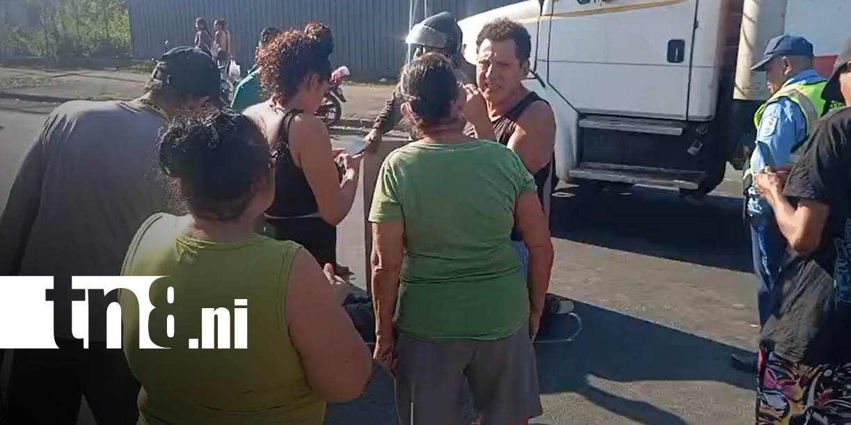 Foto: Accidente deja dos lesionados en carretera Norte/TN8