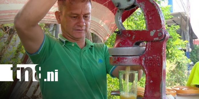 Foto: El exótico jugo que se volvió sensación en carretera a Masaya/TN8