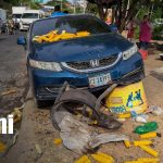 Foto: Accidente en Pista Suburbana afecta a emprendedor/TN8