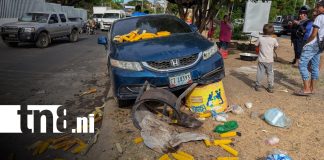 Foto: Accidente en Pista Suburbana afecta a emprendedor/TN8