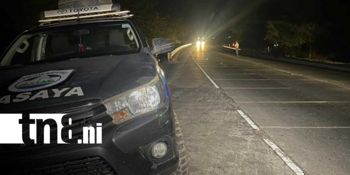 FOTO:Investigan misteriosa muerte de peatón en Masaya/TN8