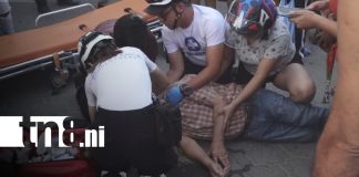 Foto: Gritos, sangre y desesperación: hombre lucha por su vida tras brutal accidente en Estelí/TN8