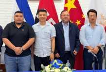 Foto: Embajador de China visita Liga Primera y destaca avances del fútbol nicaragüense/Cortesía