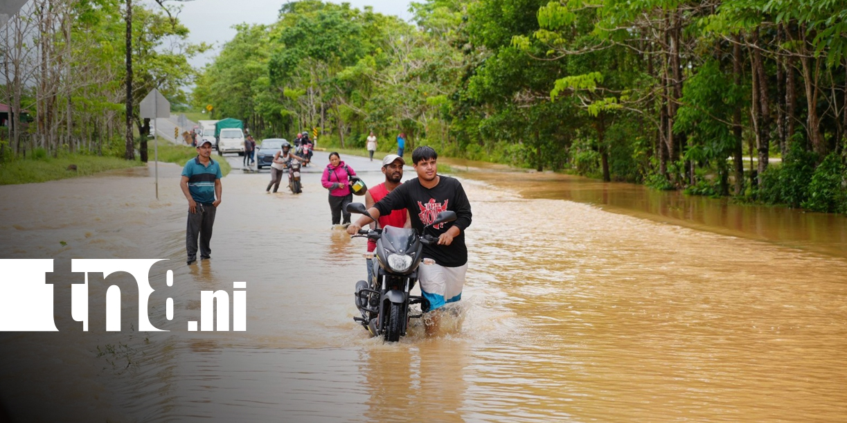 Foto: Autoridades brindan atención y acompañamiento a familias afectadas por lluvias en Rosita/TN8