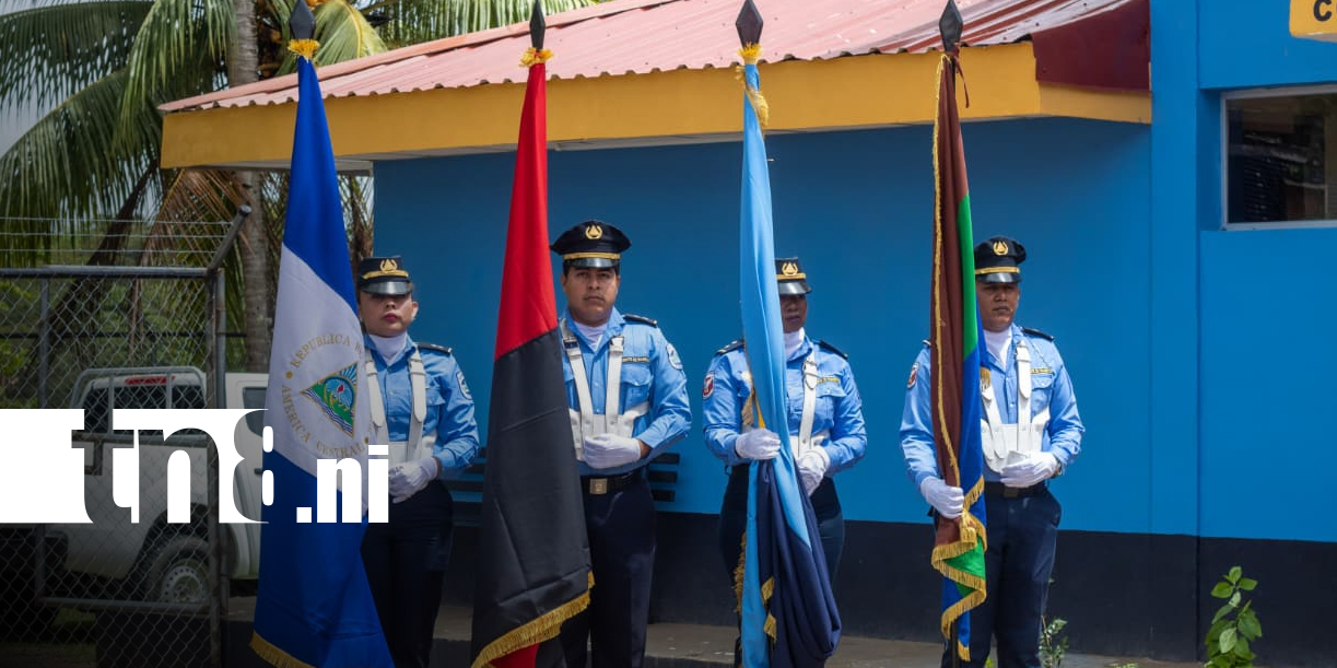 Foto: Nueva delegación policial inaugurada en Leymus, Waspam/TN8