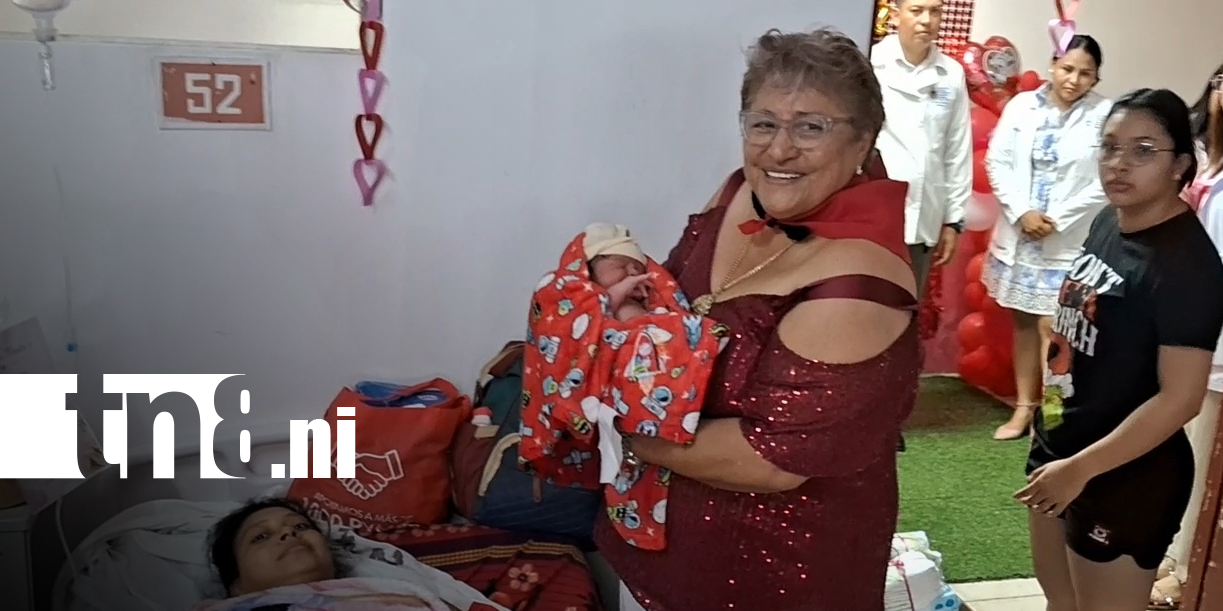 Foto: Primer bebé del 30 de mayo nace en Jinotepe/TN8