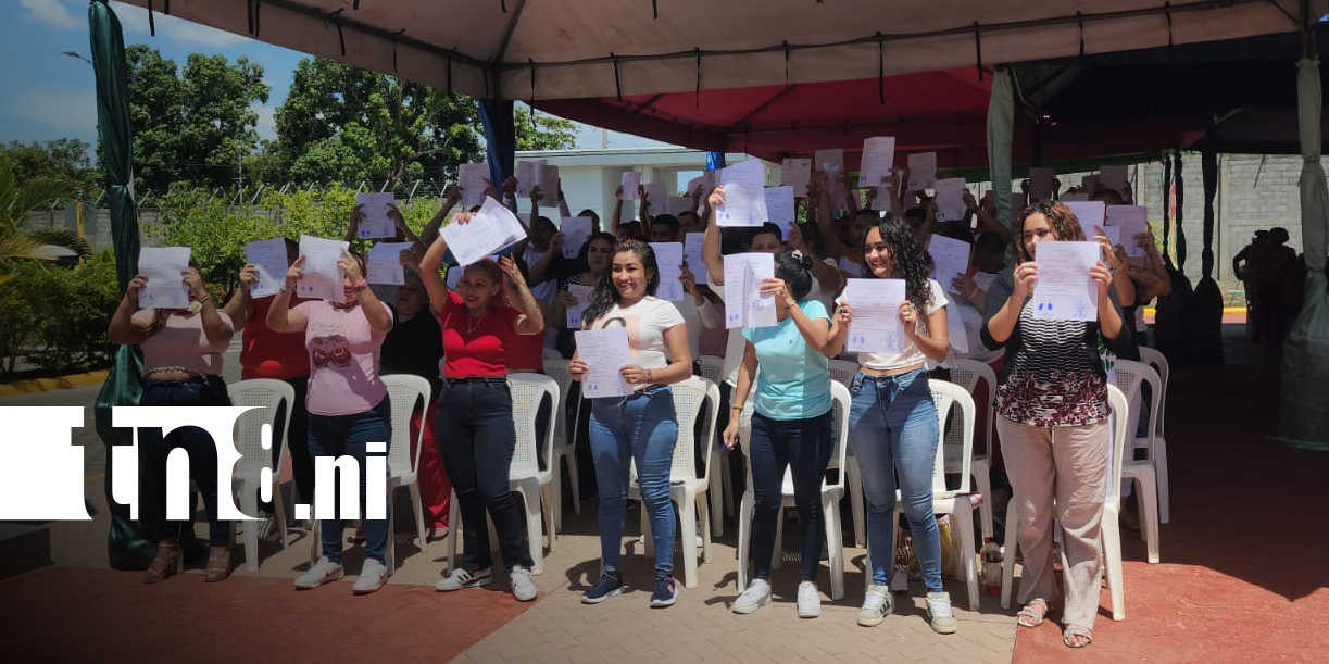 Foto: Libertad y reencuentro familiar en Nicaragua/TN8