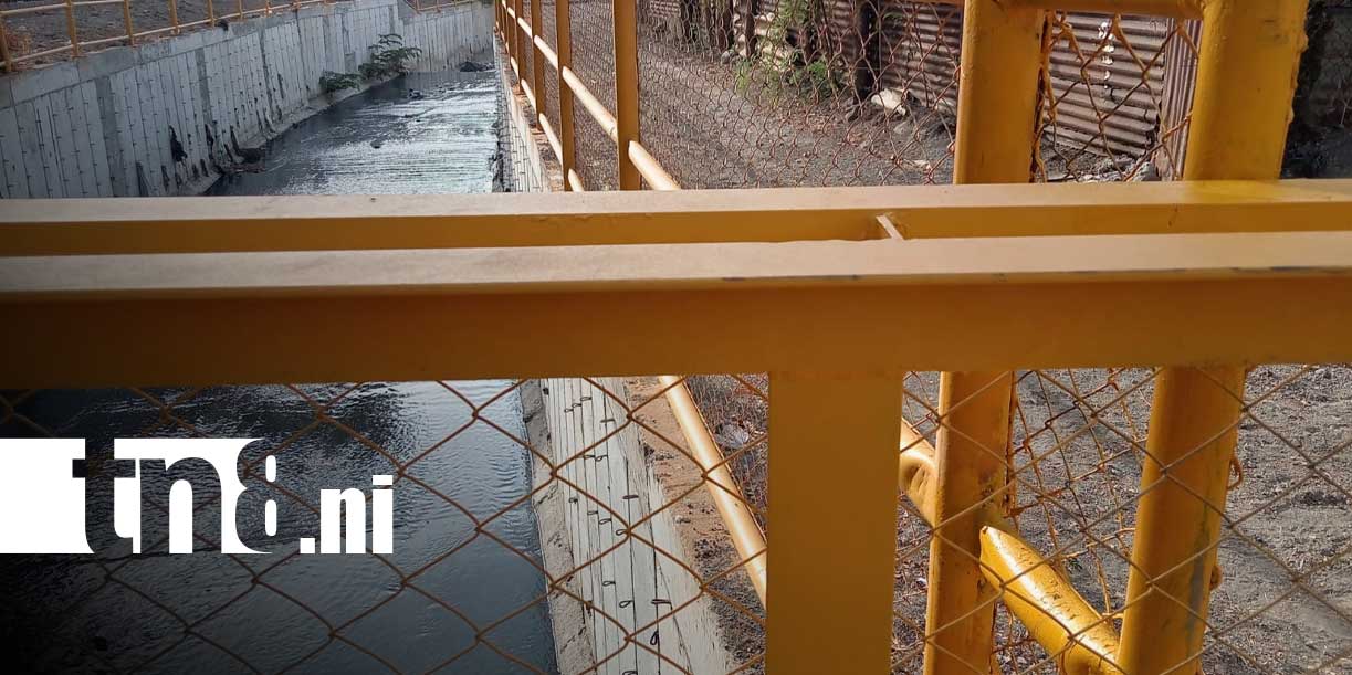 Foto: Más seguridad y conectividad con el nuevo puente en barrios en Managua/TN8
