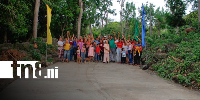3 Foto: Empedrado nuevo en Las Cuchillas, Ometepe/TN8