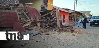 Foto: colapso de histórica casa colonial durante reparación en granada /TN8