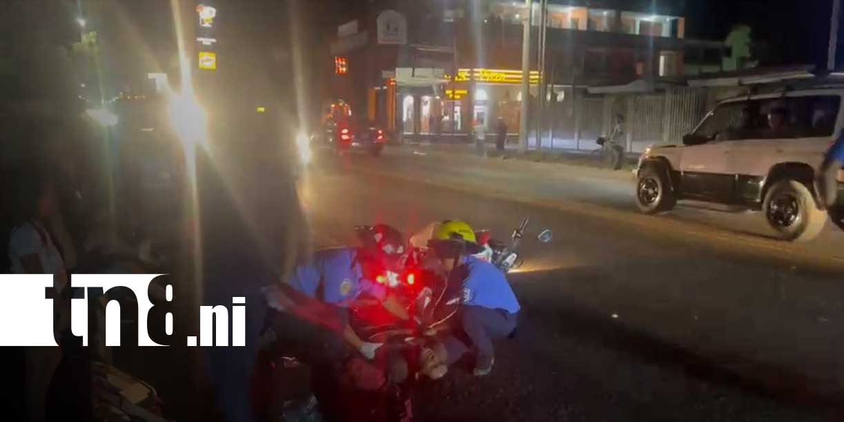 Foto: Accidente en Carretera Panamericana deja ciclista lesionado/TN8