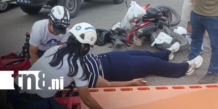 3 - copia Foto: Motociclista presuntamente ebrio provoca accidente y deja dos lesionados en Estelí/TN8