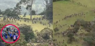 Foto: Colombia bajo tensión tras sangriento choque entre comunidades indígenas /Cortesía