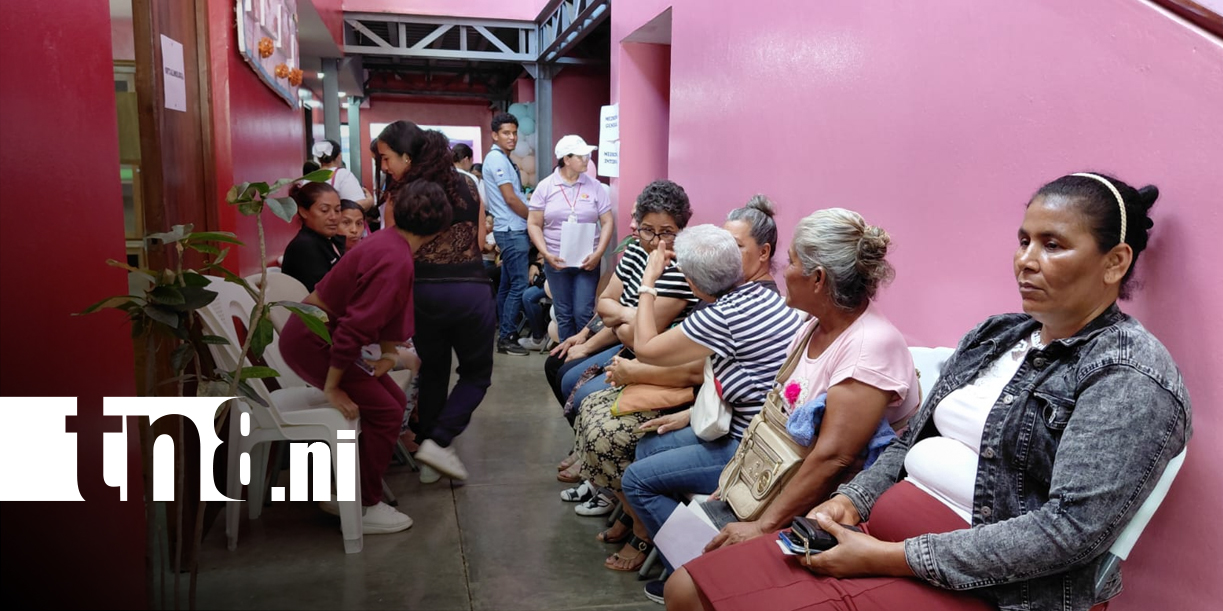 Foto: Megaferia de salud en Managua/TN8