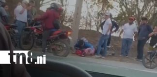 Foto : Violentos choques dejan lesionados en Tipitapa y carretera vieja a León/TN8